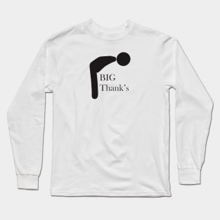 Stick man design Long Sleeve T-Shirt